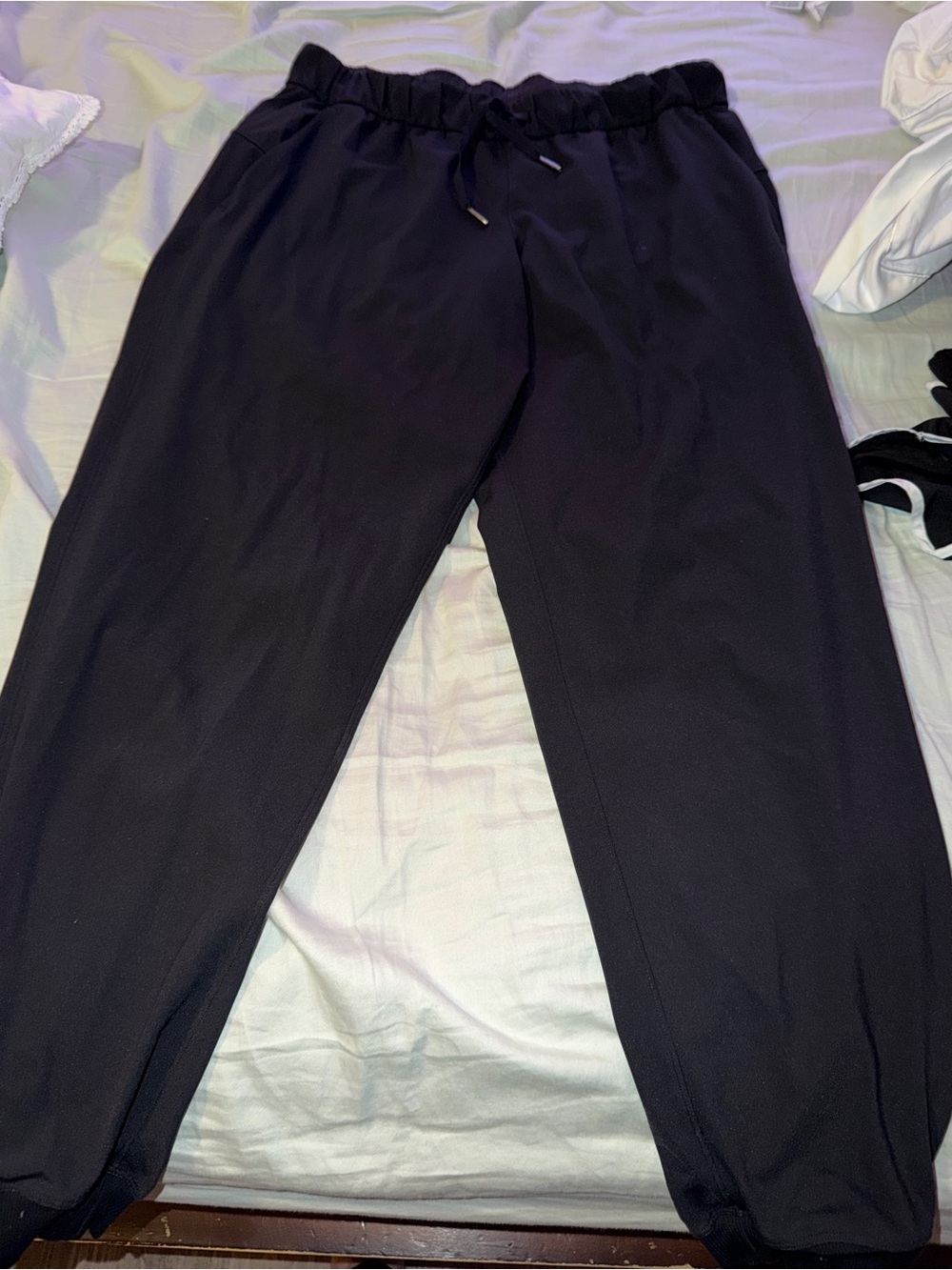 lululemon athletica Black Relaxed Drawstring Leggings